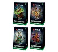Magic: The Gathering Bloomburrow Commander Deck Bundle - Includes All 4 Decks (Animated Army, Family Matters, Peace Offering, and Squirreled Away)