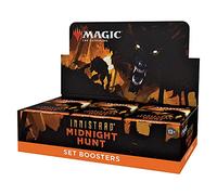 Juego de cartas set booster wizard of the coast magic the gathering innistrad midnight hunt 30 sobres ingles