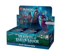 Caja de sobres de juego de Asesinatos en la mansión Karlov, de Magic: The Gathering - 36 sobres, 504 cartas de Magic, Version Anglaise