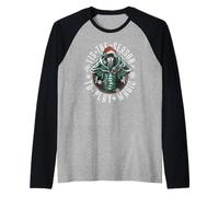 Magic: The Gathering Christmas Tis The Season To Play Magic Camiseta Manga Raglan