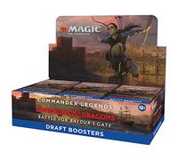 Magic: The Gathering- Commander Legends: Battle for Baldur's Gate Draft Booster Box Accesorios, Multicolor (Wizards of The Coast D10030000)