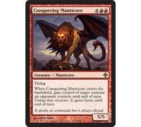 Magic: the Gathering - Conquering Manticore - Rise of the Eldrazi - Lámina de aluminio