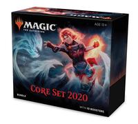 Magic: The Gathering Core Set 2020 (M20) Bundle | 10 sobres de refuerzo | Accesorios | Sellado de f brica