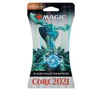 Magic: The Gathering Core Set 2021 (M21) Collector Booster | 15 Cards | Min. 4 Rares Per Pack