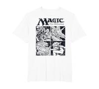 Magic: The Gathering Creature Box Up Camiseta, Hombre Tallas Grandes, Blanco, 5X Alto