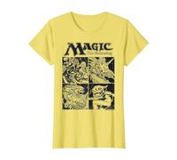 Magic: The Gathering Creature Box Up Camiseta, Mujer, Limón, 3XL