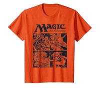Magic: The Gathering Creature Box Up Camiseta, Niños, Naranja, 4 años