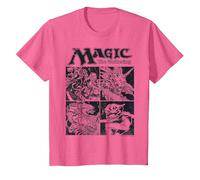 Magic: The Gathering Creature Box Up Camiseta, Niños, Rosa Jaspeado, 4 años