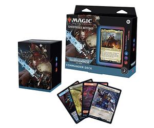 Magic: The Gathering D07860000 Más allá del Multiverso: Warhammer 40.000 Mazo de Commander, de Los Poderes Ruinosos (Versión en Inglés)