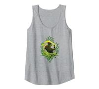 Magic: The Gathering Dina Witherbloom School Student Camiseta sin Mangas, Mujer, Gris Jaspeado, S