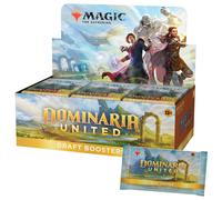 Magic: The Gathering Dominaria United Draft Booster Box | 36 Packs + Box Topper Card (541 Magic Cards)