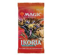 Magic: The Gathering Ikoria: Guarida de Behemoths Coleccionista Booster & Tarjeta de Monstruos de la Serie Godzilla
