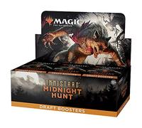 Juego de cartas caja de cartas wizards of the coast magic the gathering draft booster innistrad midnight hunt 36 sobres ingles
