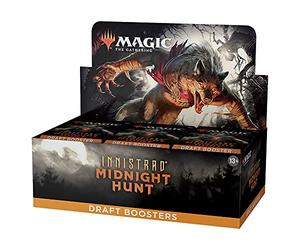 Magic: The Gathering Innistrad: Caja de Sobres de Draft de Cacería de Medianoche | 36 Paquetes (540 Cartas Magic)