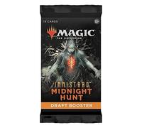 Juego de cartas sobre individual wizards of the coast magic the gathering draft innistrad midnight hunt inglés