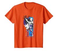 Magic: The Gathering Jace Beleren Ready To Fight Manga Logo Camiseta, Niños, Naranja, 12 años