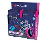 Juego de cartas caja de sobres wizards of the coast magic the gathering kamigawa neon dinasty 12 sobres ingles