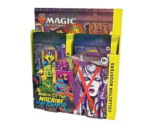 Magic: The Gathering March of the Machine: The Aftermath Collector Booster Box | 12 Packs (72 Magic Cards)