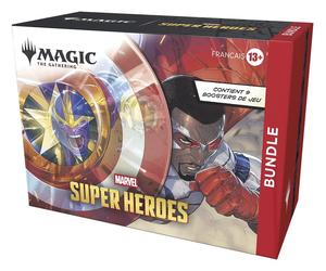 Magic the gathering marvel super heroes bundle francés