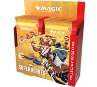 Magic the Gathering Marvel Super Heroes Caja Booster TCG Ver. Coleccionista