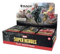 Magic: the gathering marvel super heroes play booster box - 30 paquete