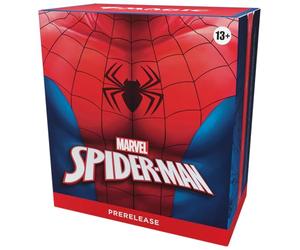 Magic: The Gathering Marvel'S Spider-Man - Kit de presentación de 6 Paquetes de Juego, Tarjeta Promocional, Dados