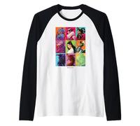Magic: The Gathering Masters Panel Collage Full Color Camiseta Manga Raglan