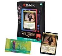 Magic: The Gathering: Mazo de Commander de las Calles de Nueva Capenna - Masacre de Maestros + Sobre de Muestra de Coleccionista