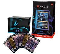 Magic The Gathering Mazo Inicial de Commander, de - Peligro de la Tumba (Azul-Negro) - Versión en Inglés, D11810000, a partir de 13 años.