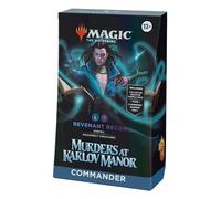 Magic: The Gathering Murders at Karlov Manor Commander Deck - Revenant Recon (100-Card Deck, 2-Card Collector Booster Sample Pack + Accessories)