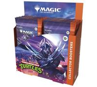 Magic: The Gathering | Mutant Turtles Collector's Booster (Caja de 12 Unidades) MTG Trekker Wizards of The Coast TMT D51650000