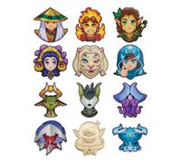 Magic: the gathering mystery pins cdu - juego de 12 insignias coleccio