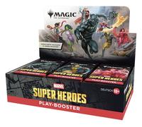 Magic: The Gathering Pantalla Marvel Super Heroes/Play Booster Display/alemán