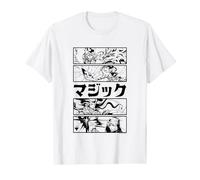 Magic: The Gathering Planeswalker Black & White Kanji Panels Camiseta