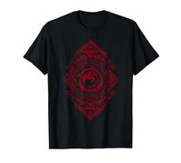 Magic: The Gathering Red Mountain Mana Camiseta, Hombre, Negro, 3XL