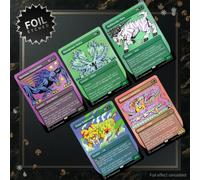 Magic: the Gathering Secret Lair - Crocodile Jackson's Monstrous Menagerie Foil Etched