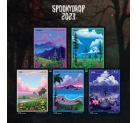 Magic the Gathering Secret Lair PixelLands_v02.jpg - Foil Edition