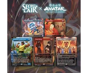 Magic The Gathering Secret Lair x Avatar: The Last Airbender - The Ember Island Players (papel de aluminio)
