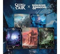 Magic: The Gathering Secret Lair x Dungeons & Dragons: Lands of the Forgotten Realms Edición sin papel de aluminio