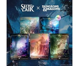 Magic: The Gathering Secret Lair x Dungeons & Dragons: Lands of the Forgotten Realms Foil Edition