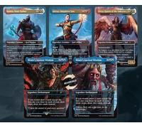 Magic the Gathering Secret Lair x God of War: Norse (papel de aluminio)