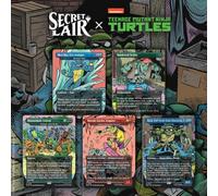 Magic: The Gathering Secret Lair x Teenage Mutant Ninja Turtles: The Mighty Mutanimals Edición sin papel de aluminio