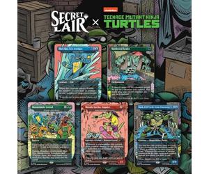 Magic: The Gathering Secret Lair x Teenage Mutant Ninja Turtles: The Mighty Mutanimals Edición sin papel de aluminio