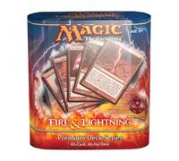Magic: The Gathering - Serie De Barajas Premium - Fuego Y Relámpago