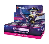 Magic: The Gathering- Set Booster Box, Color neón. (Wizards of The Coast C92120001)