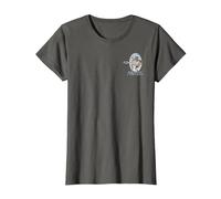 Magic The Gathering Tempest Pocket Logo Camiseta, Mujer, Asfalto, XS