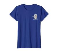 Magic The Gathering Tempest Pocket Logo Camiseta, Mujer, Azul Real, XL