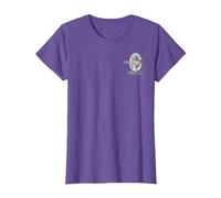 Magic The Gathering Tempest Pocket Logo Camiseta, Mujer, Morado Jaspeado, S