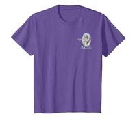 Magic The Gathering Tempest Pocket Logo Camiseta, Niños, Morado Jaspeado, 3 años