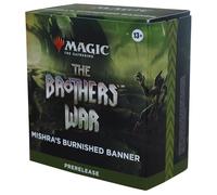 Magic: The Gathering The Brothers’ War Prerelease Pack Kit | 6 Booster Packs (91 Magic Cards)
